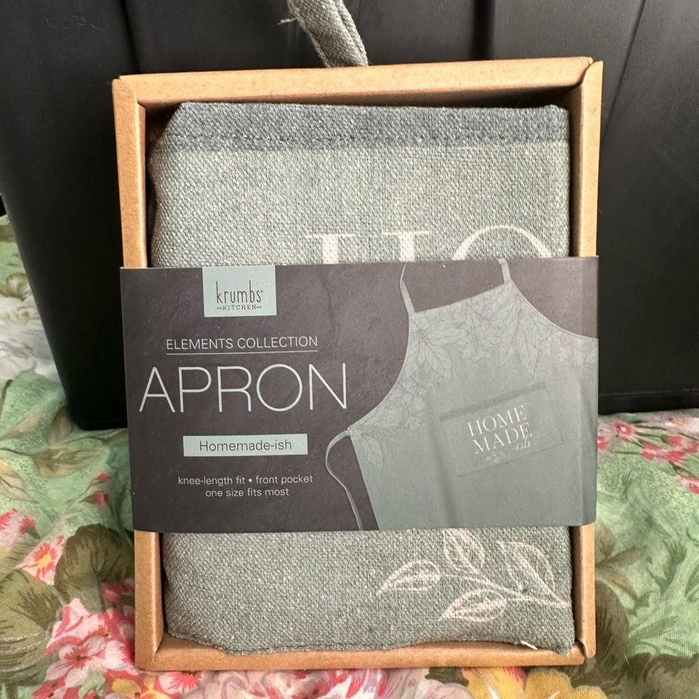 Krumbs Kitchen Elements Collection Homemade-ish Apron